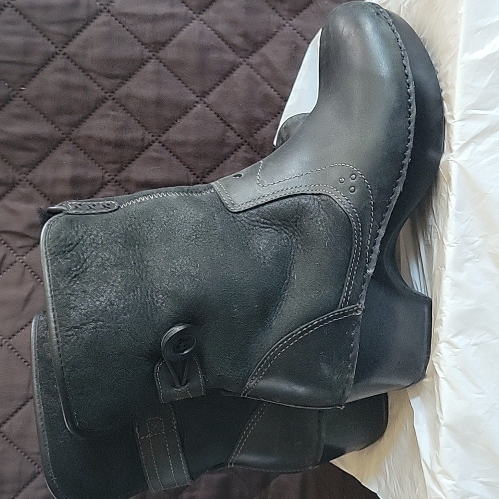 Dansko Black Ankle Boots